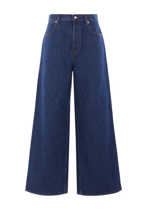 Gucci wide-leg cotton jeans - Blue
