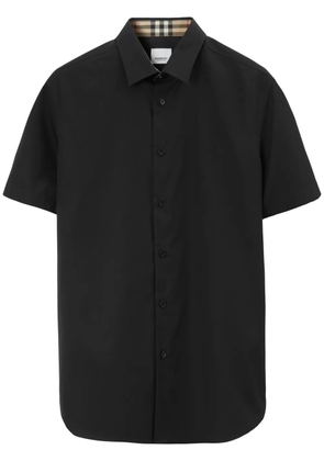 Burberry Equestrian Knight-motif shirt - Black