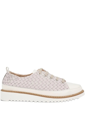 Ron White Norelle woven leather sneakers