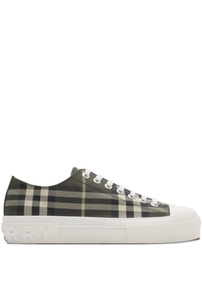 Burberry checked sneakers - Brown