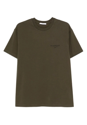 Givenchy logo-print cotton T-shirt - Green