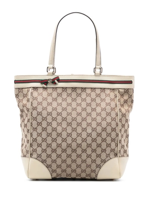 Gucci Pre-Owned 2016-2025 GG Canvas Mayfair tote bag - Brown