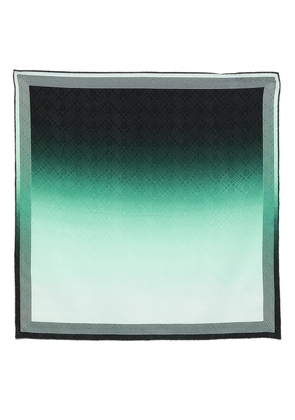 Casablanca ombre pattern scarf - Green