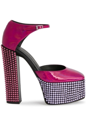 Giuseppe Zanotti 150mm Bebe Strass pumps - Pink