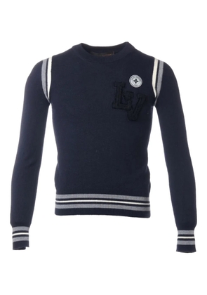 Louis Vuitton Pre-Owned wool sweater - Blue