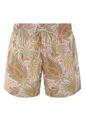 ETRO Paisley-print swim shorts - Green
