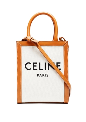 Celine Pre-Owned 2010s mini Vertical Cabas handbag - White