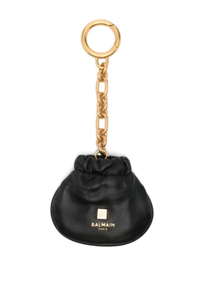 Balmain chain pouch keyring - Black