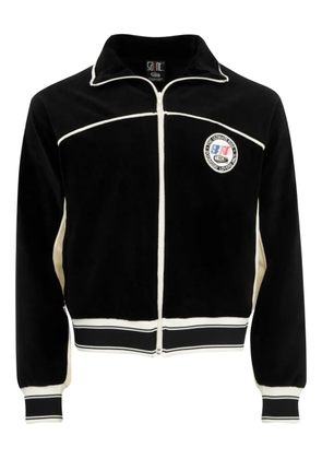 SAINT MXXXXXX logo-patch jacket - Black