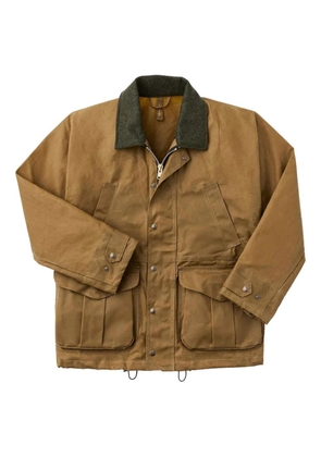 Filson press-stud cotton jacket - Brown