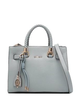 LIU JO logo-plaque tote bag - Grey