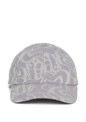 Casella Meyer All over spirits denim hat - Purple