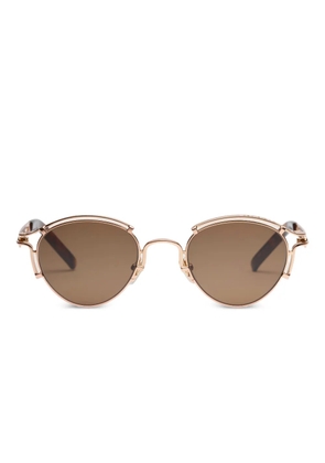 Jean Paul Gaultier pilot-frame sunglasses - Gold
