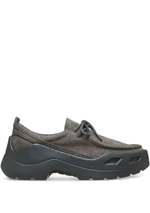 Crocs Gallery 'Black Sand' boat shoes - Grey