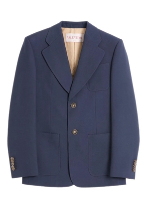 Valentino Garavani single-breasted jacket - Blue