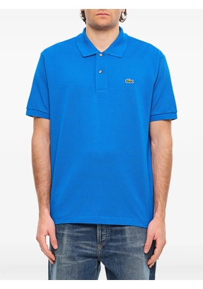 Lacoste logo-appliqué polo shirt - Blue