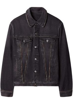 Off-White Zip Skate denim jacket - Grey