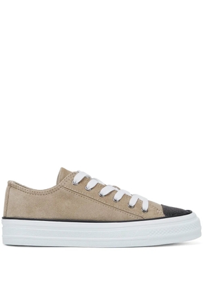 Brunello Cucinelli Monili-toecap sneakers - Brown