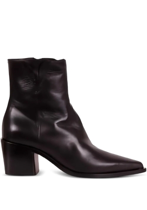 Pomme D´Or pointed ankle boots - Black