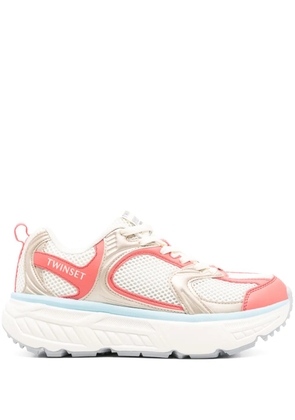 TWINSET colourblock sneakers - White
