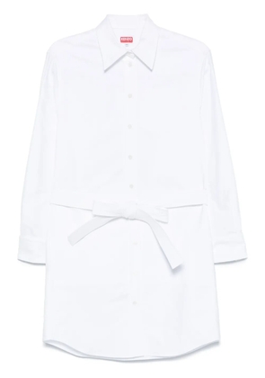 Kenzo shirt mini dress - White