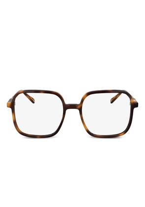 Karl Lagerfeld square-frame glasses - Brown