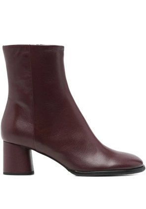 Fabio Rusconi block-heel boots - Red