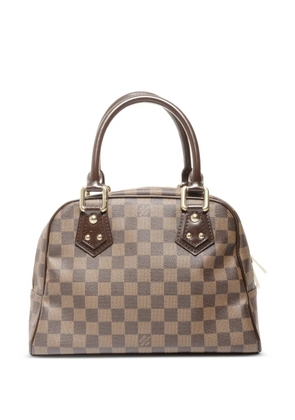 Louis Vuitton Pre-Owned 2008 PM Manhattan Damier Èbene tote bag - Brown