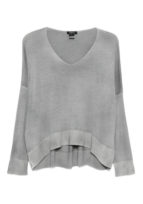 Avant Toi V-neck top - Grey