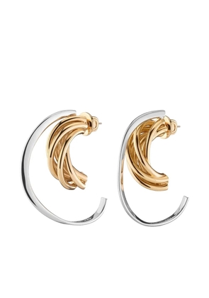 DEMARSON New York Chelsea hoop earrings - Silver