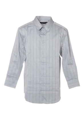 Louis Vuitton Pre-Owned 2024 striped monogram shirt - Grey