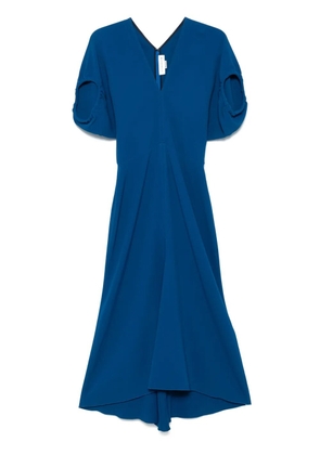 Victoria Beckham cady midi dress - Blue
