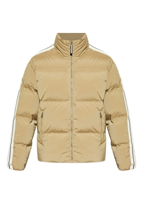 Palm Angels stripe-detail zip jacket - Neutrals