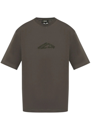 DSQUARED2 logo-printed crew neck T-shirt - Brown
