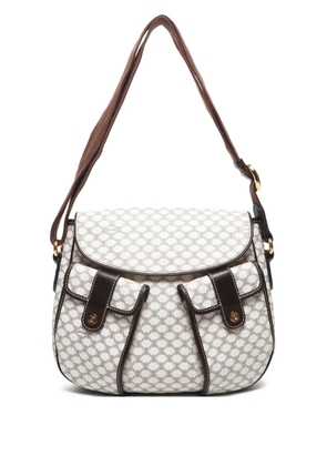 Celine Pre-Owned 1990-2010 Macadam shoulder bag - White