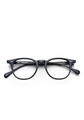 Kador Kubino round-frame glasses - Black