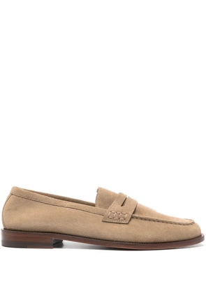 Manolo Blahnik Perry loafers - Neutrals