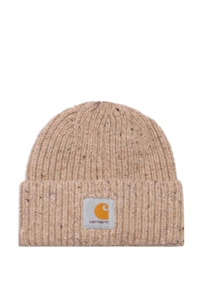Carhartt WIP Anglistic ribbed beanie - Neutrals