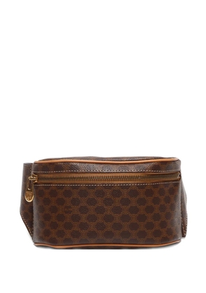 Celine Pre-Owned 1990-2010 Macadam beltbag - Brown