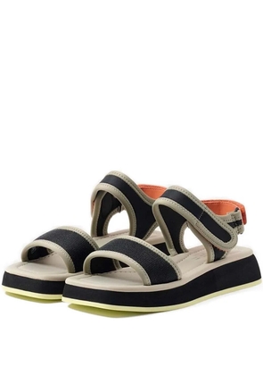 Hoff Deya platform double-strap sandals - Black