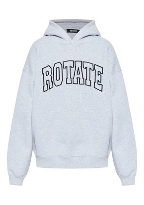 ROTATE BIRGER CHRISTENSEN logo-print hoodie - Grey