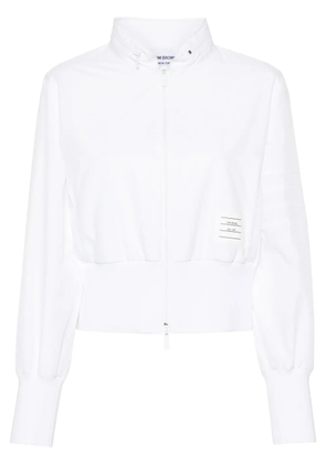 Thom Browne 4-Bar stripe jacket - White