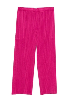Pleats Please Issey Miyake pleated trousers - Pink