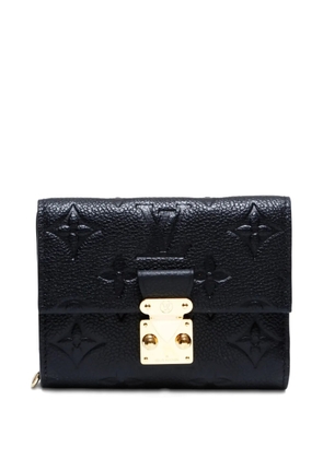 Louis Vuitton Pre-Owned 2020s Monogram Portefeuille compact wallet - Black