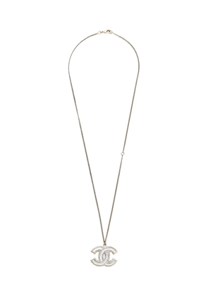 CHANEL Pre-Owned 2012 CC Mark necklace - Silver
