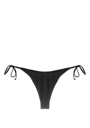 Moschino logo-print bikini bottoms - Black