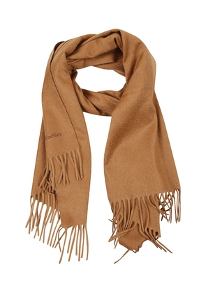 Max Mara fringed scarf - Brown