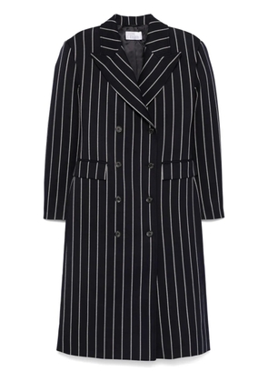 Giuseppe Di Morabito striped coat - Blue