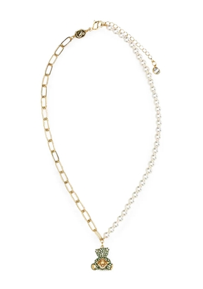 Swarovski Teddy necklace - Gold