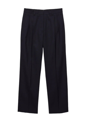 Prada rush-stitch trousers - Blue